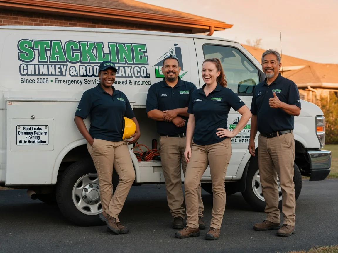 Chimney flashing repair company in Wanblee, SD